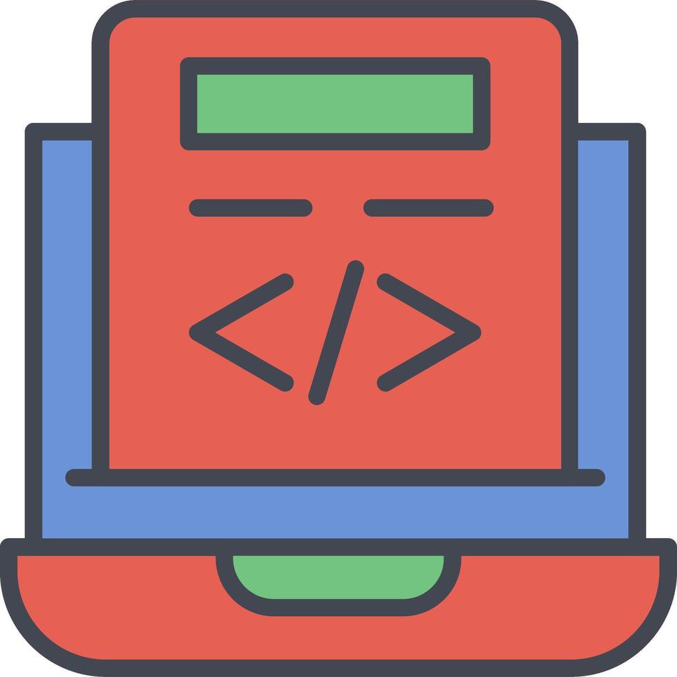 Coding Vector Icon