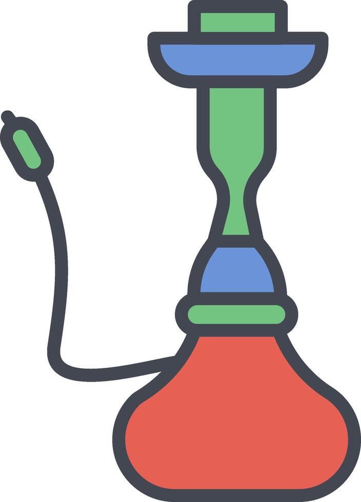 icono de vector de cachimba