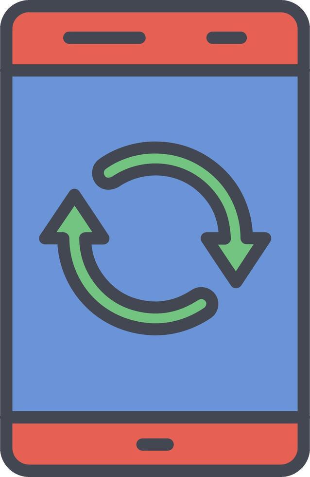 Sync Vector Icon