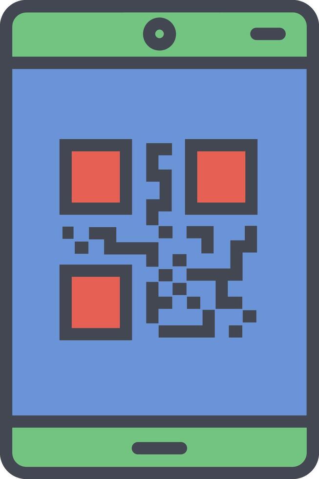 Pattern Code Vector Icon