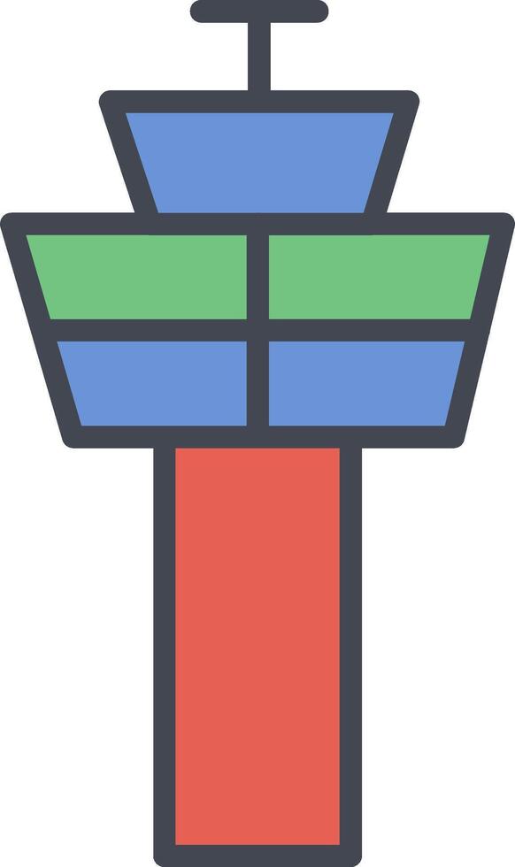 Control Tower Vector Icon