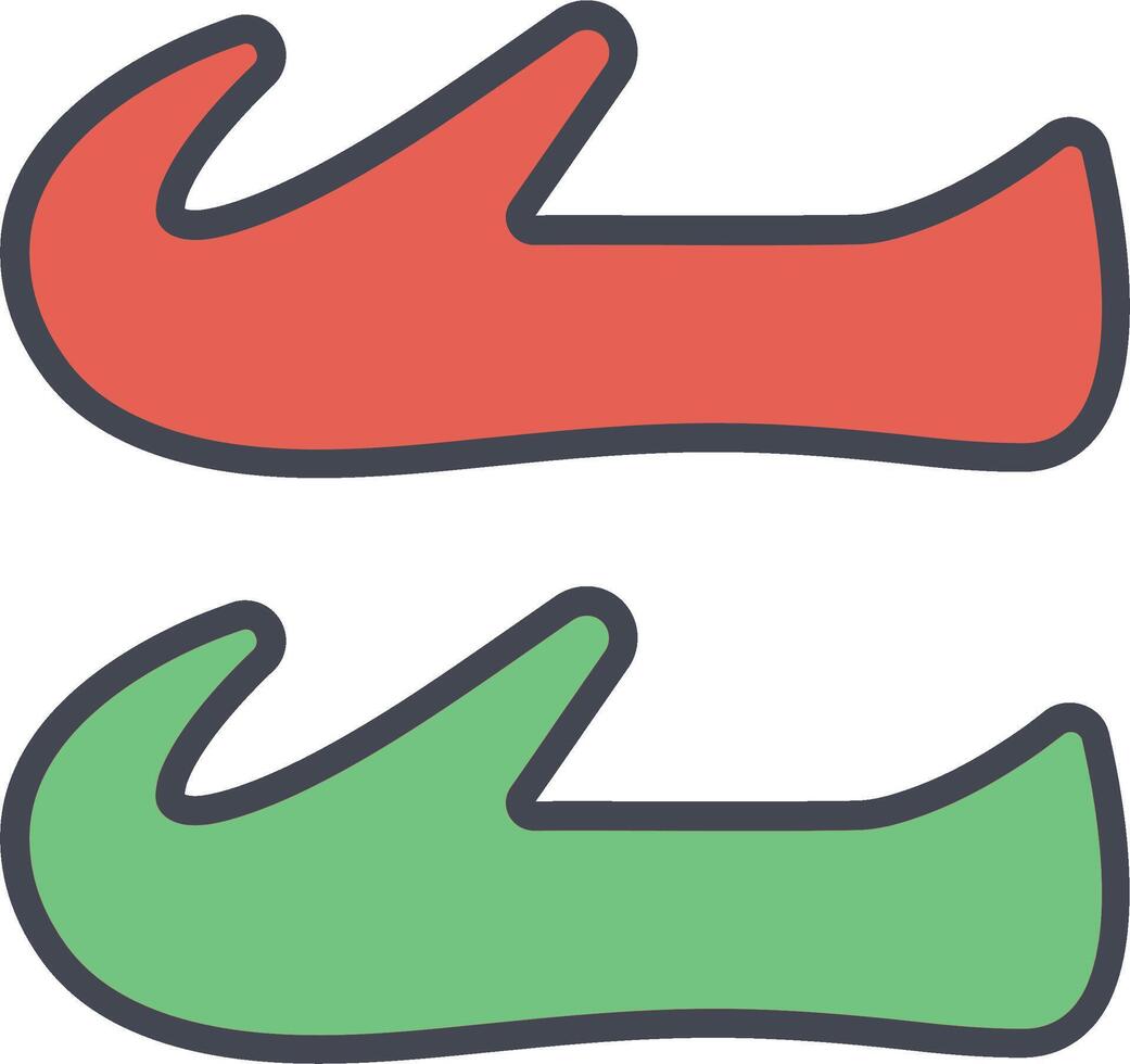 Arabic Shoes Vector Icon