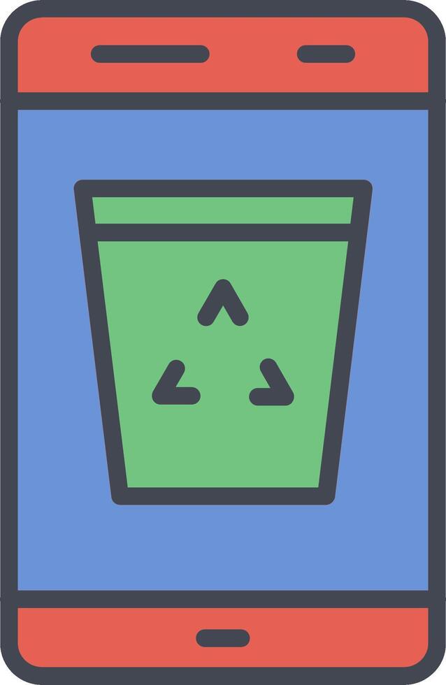 Recycle Bin Vector Icon