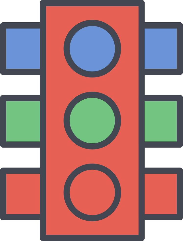 Traffic Light Vector Icon