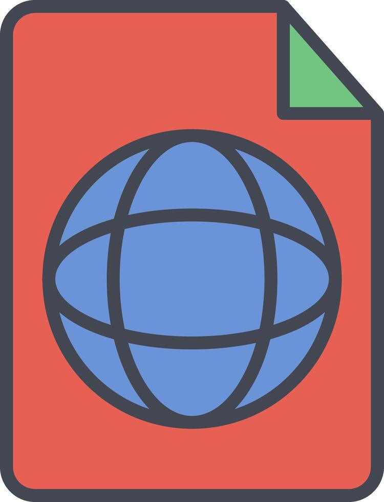 icono de vector de perfil global