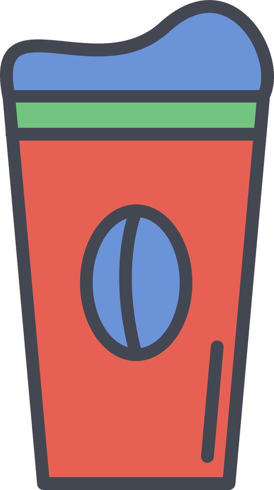 Latte Vector Icon