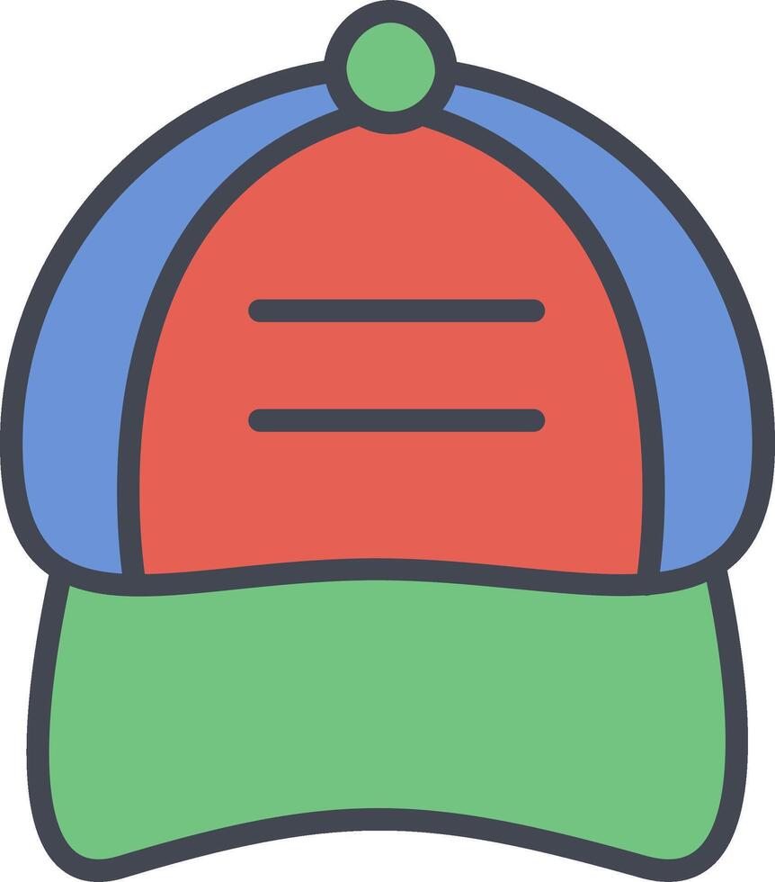 P Cap Vector Icon