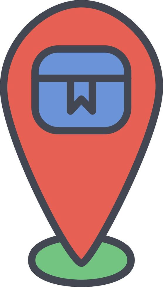 Shipping Location Vector Icon
