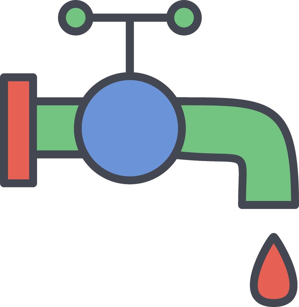 Water Tap Vector Icon