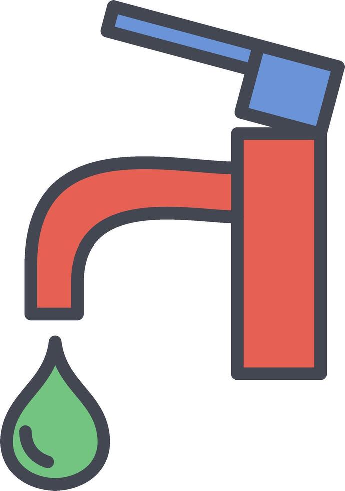 Water Tap Vector Icon