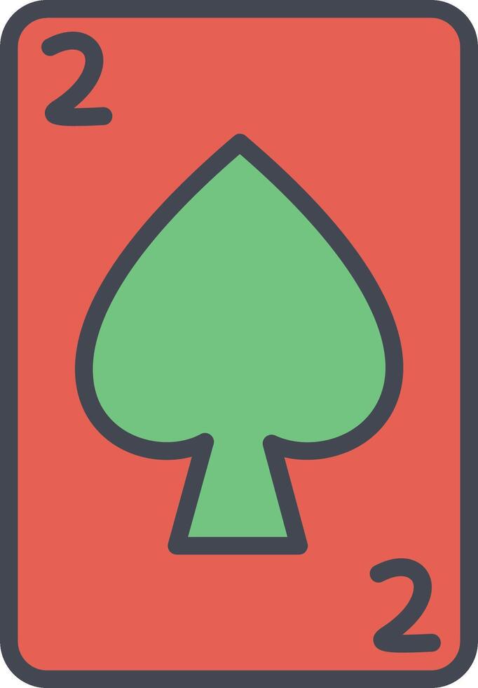 Spades Card Vector Icon