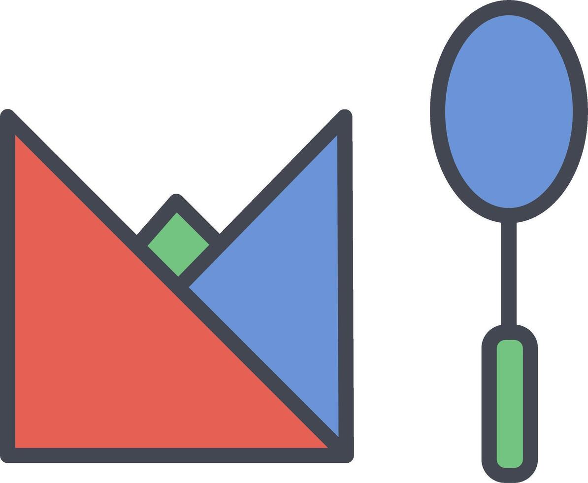 Spoon and Napkin Vector Icon