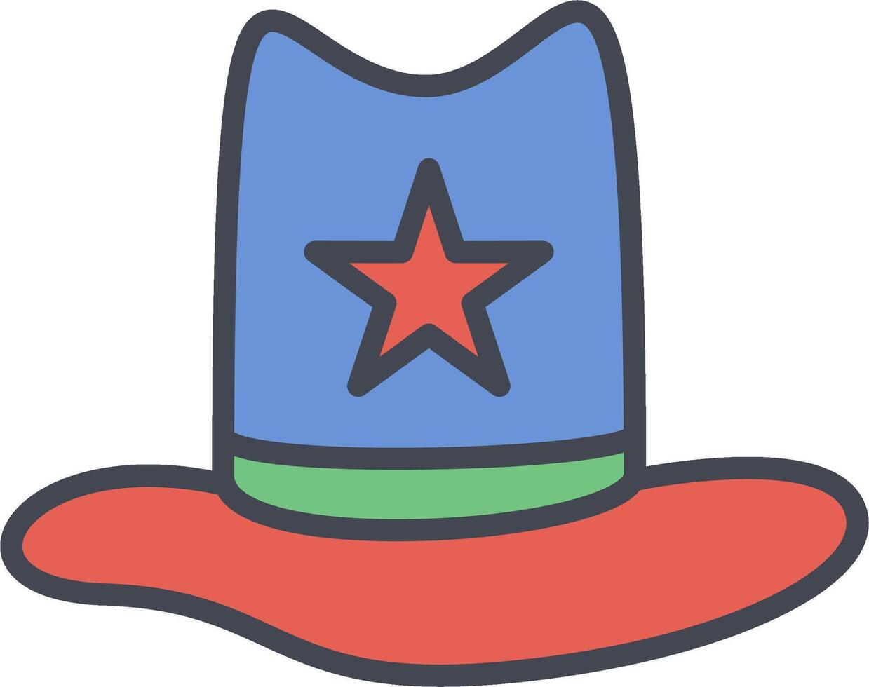 sombrero iii vector icono