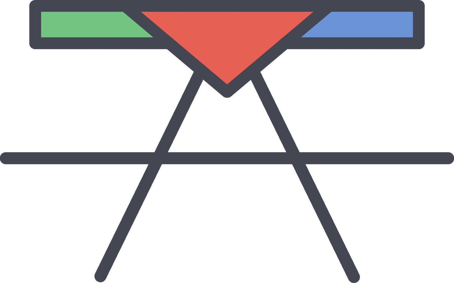 Picnic Table Vector Icon