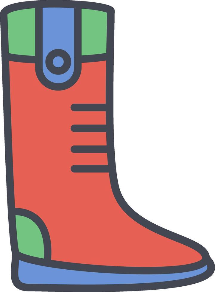 Long Boots Vector Icon