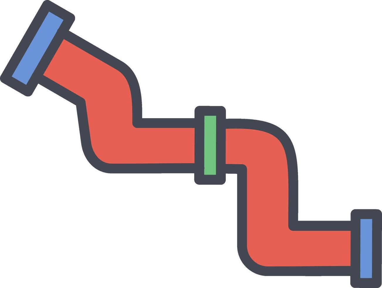 Water Pipe Vector Icon