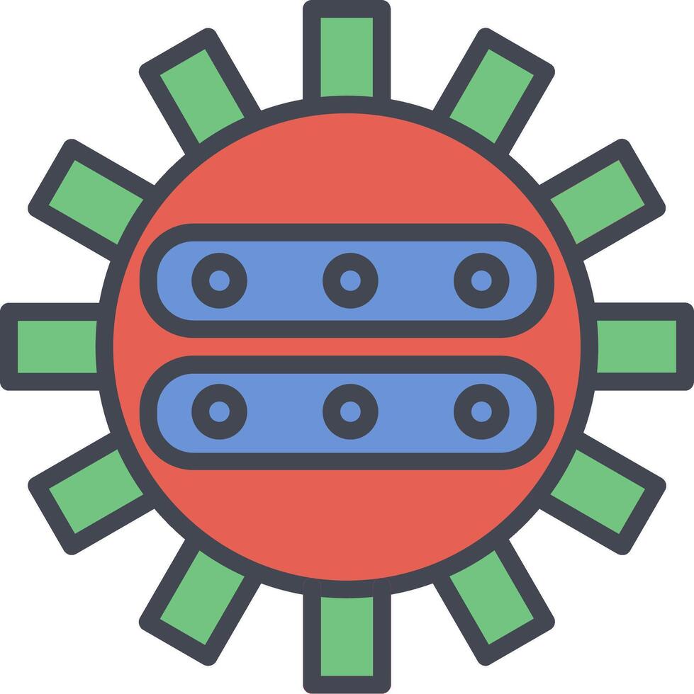 Database Management Vector Icon