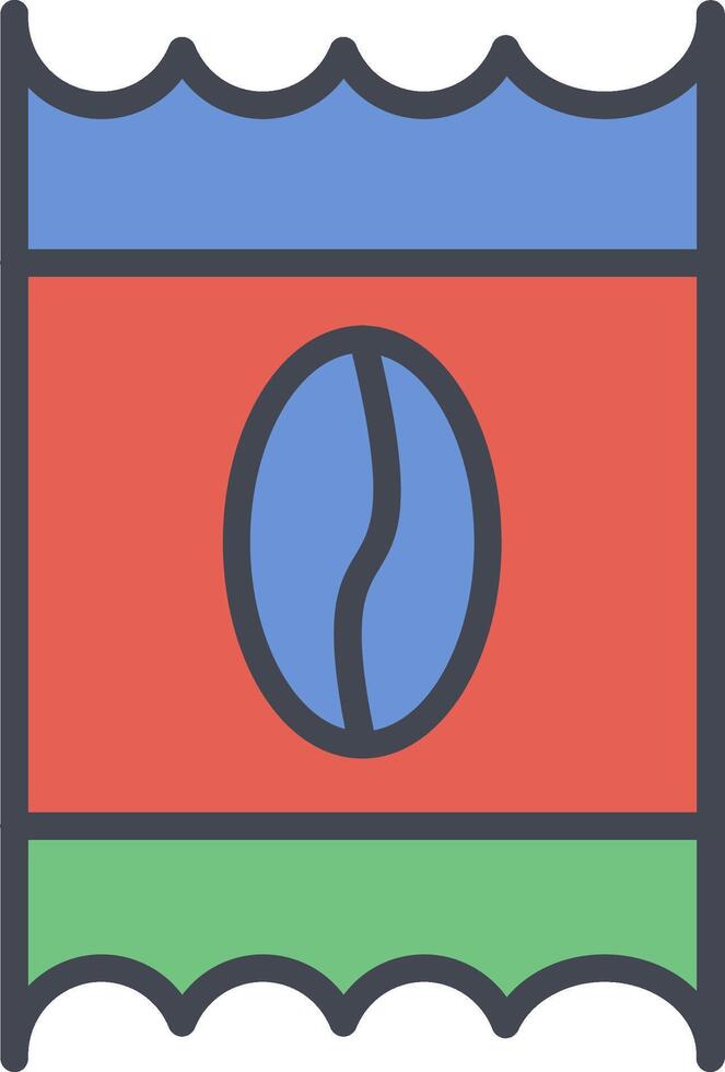 Coffee Packets Vector Icon