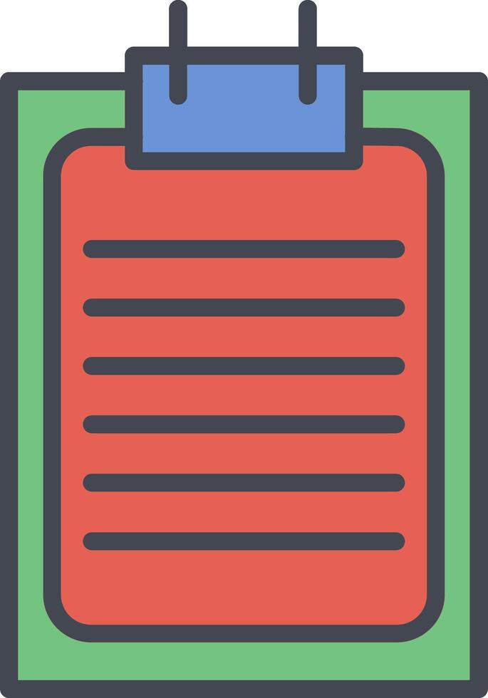 Clipboard Vector Icon