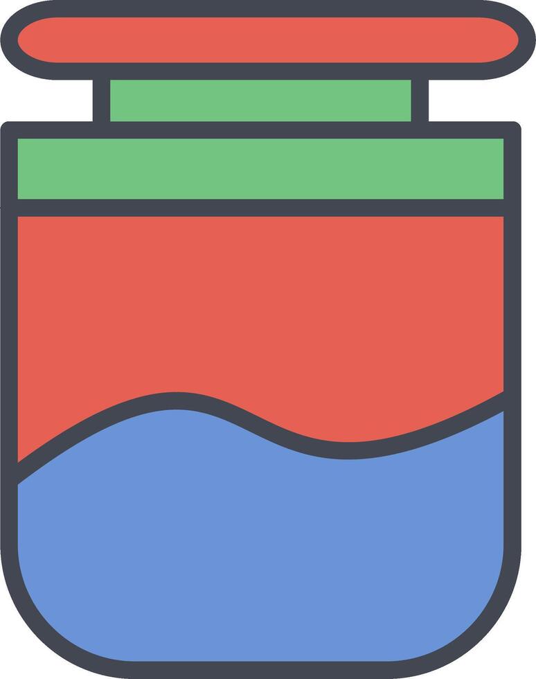 Jar on Display Vector Icon