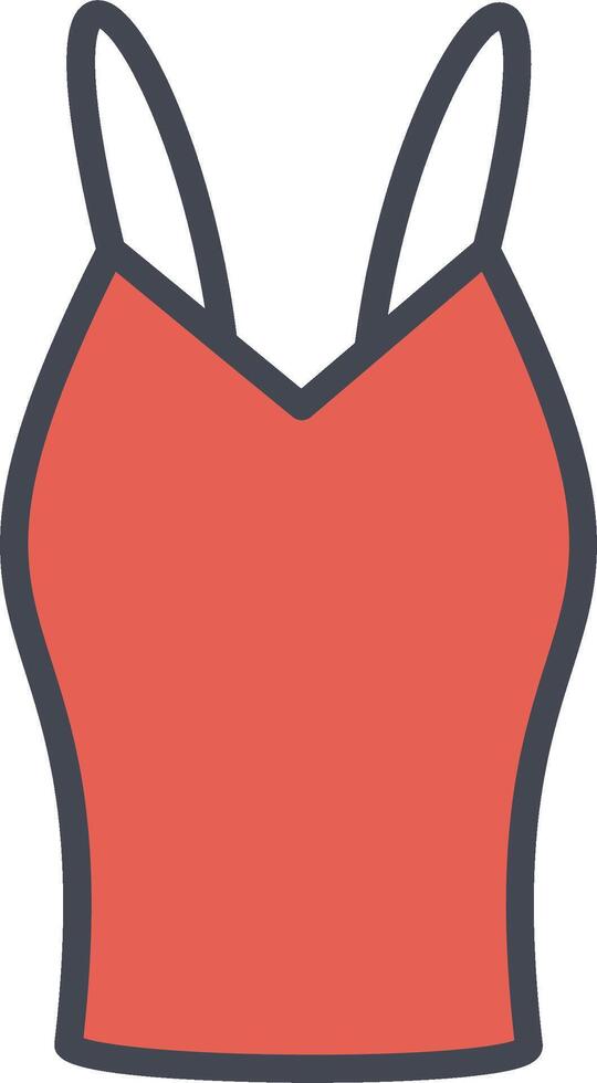 Ladies Vest Vector Icon