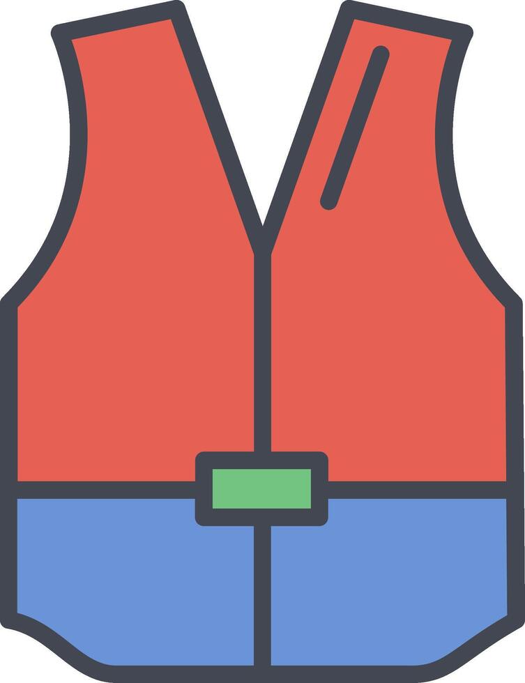 Swimming Vest Vector Icon