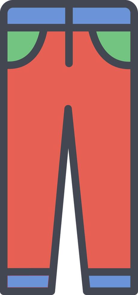 Trousers Vector Icon