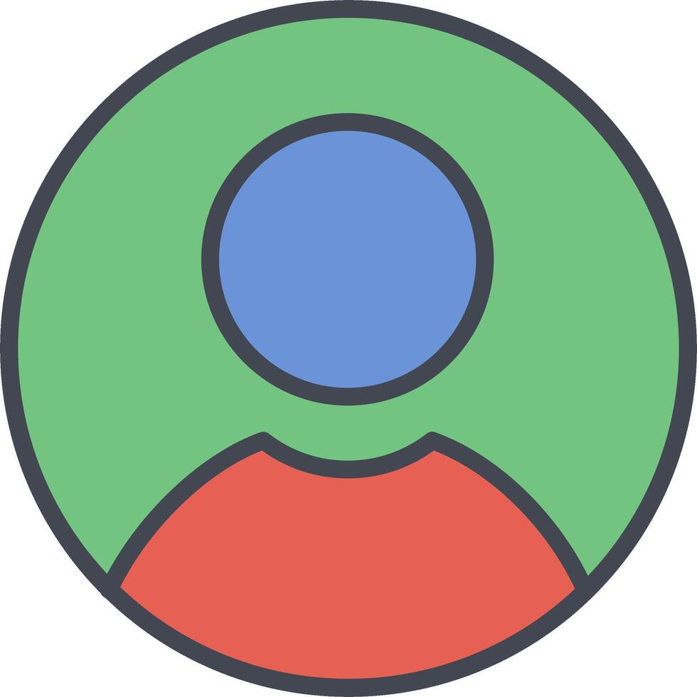 Male Profile Vector Icon