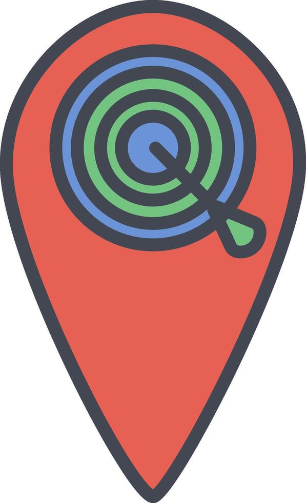 Target Location II Vector Icon