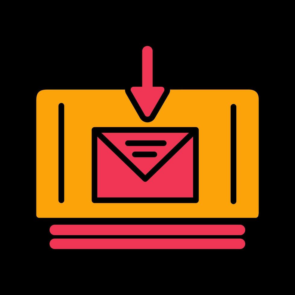 Mail Download Vector Icon