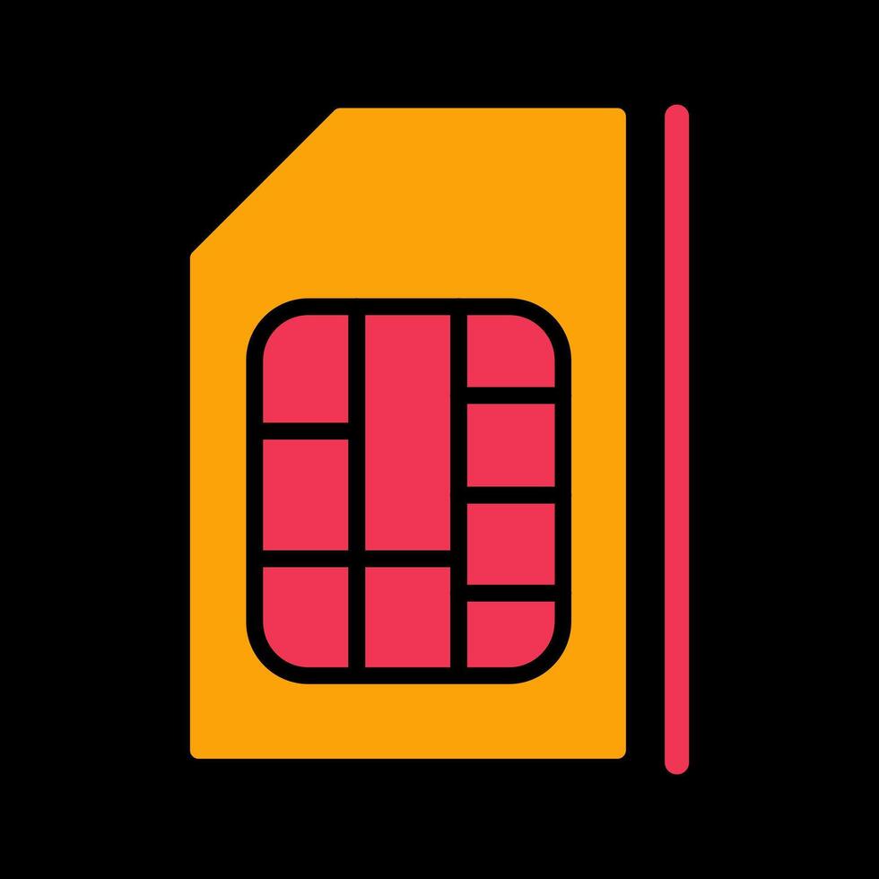 SIM Card Vector Icon