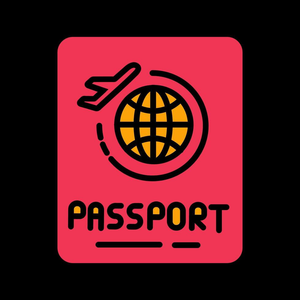 Passport Vector Icon