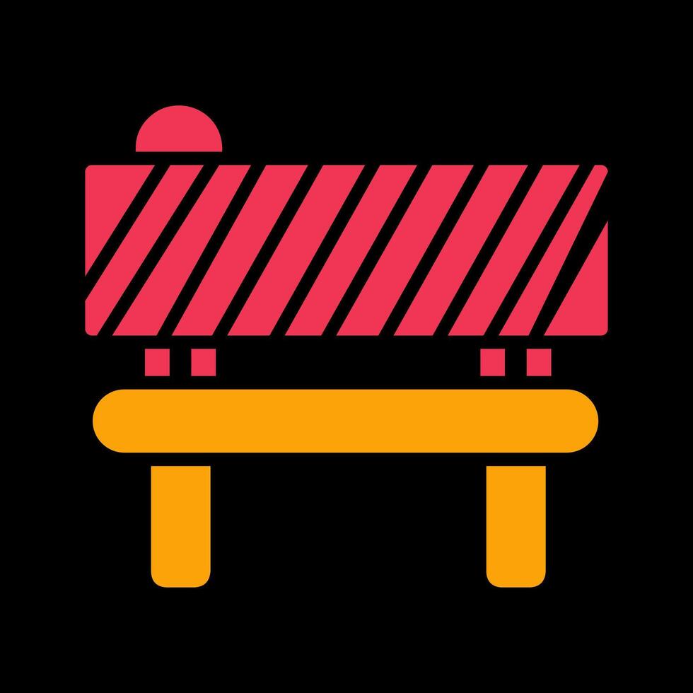 Barrier Vector Icon