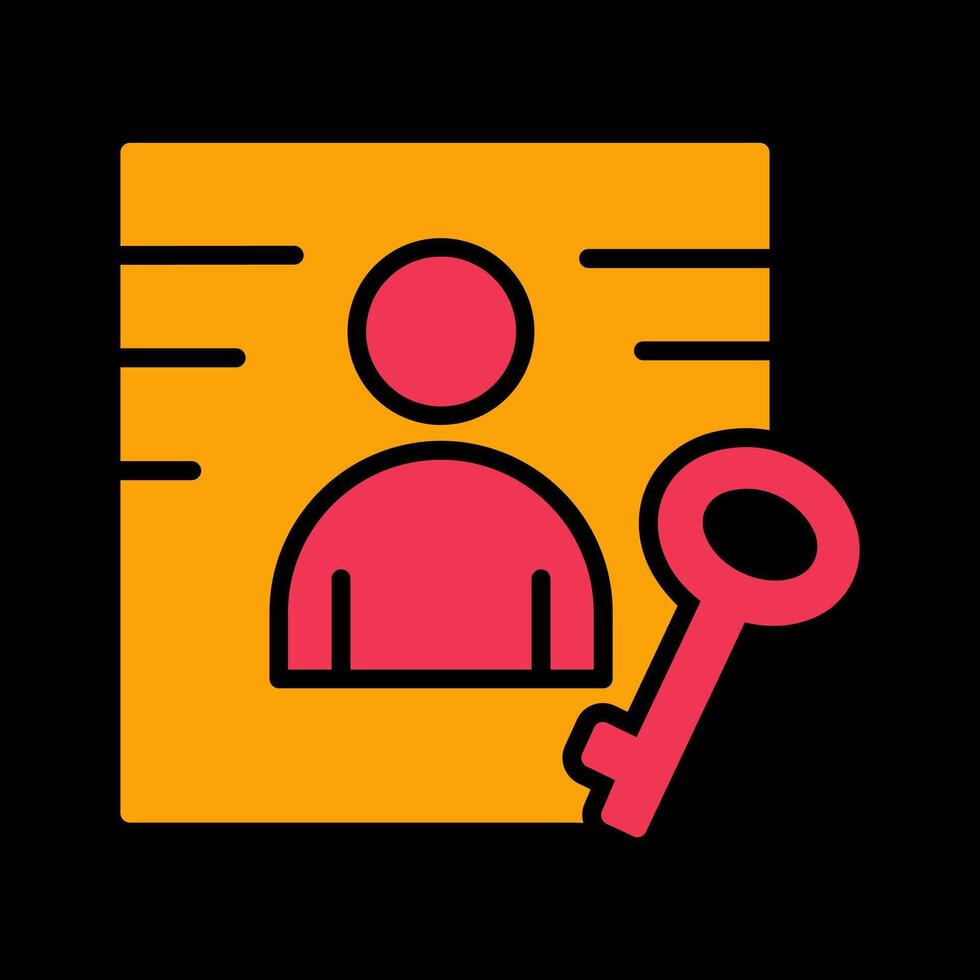 Business Key Vector Icon