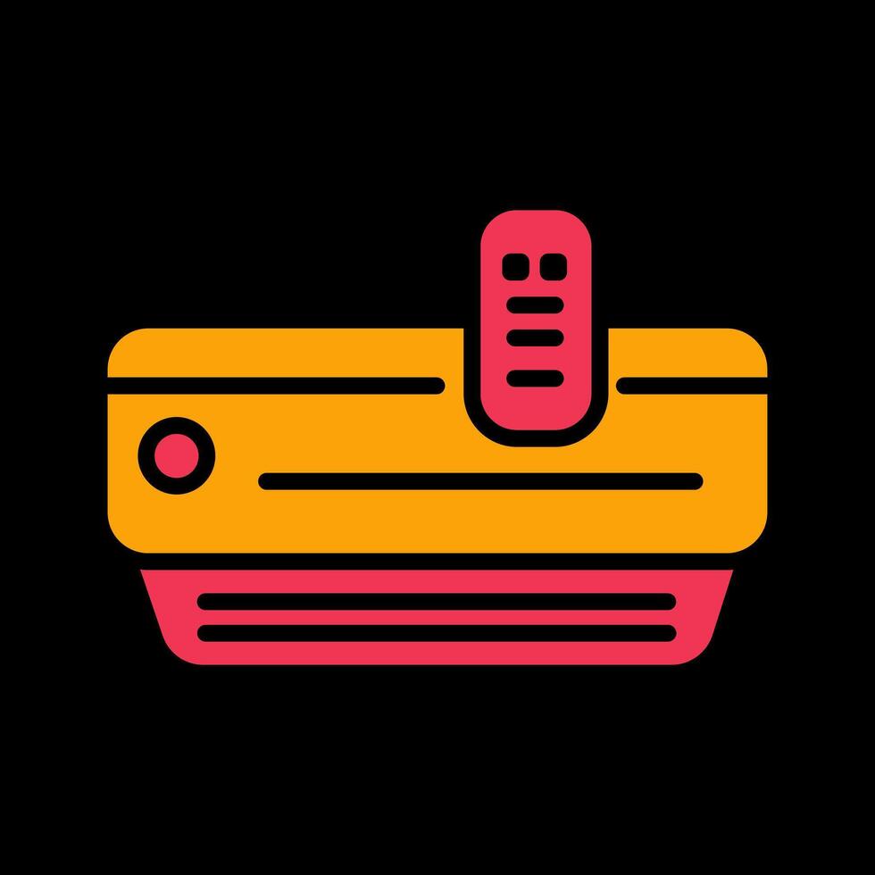 Mobile Air Conditioner Vector Icon