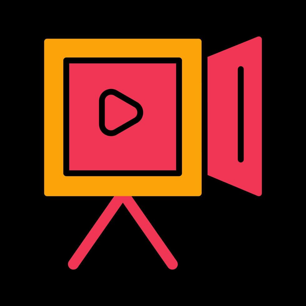 Video Recording Vector Icon