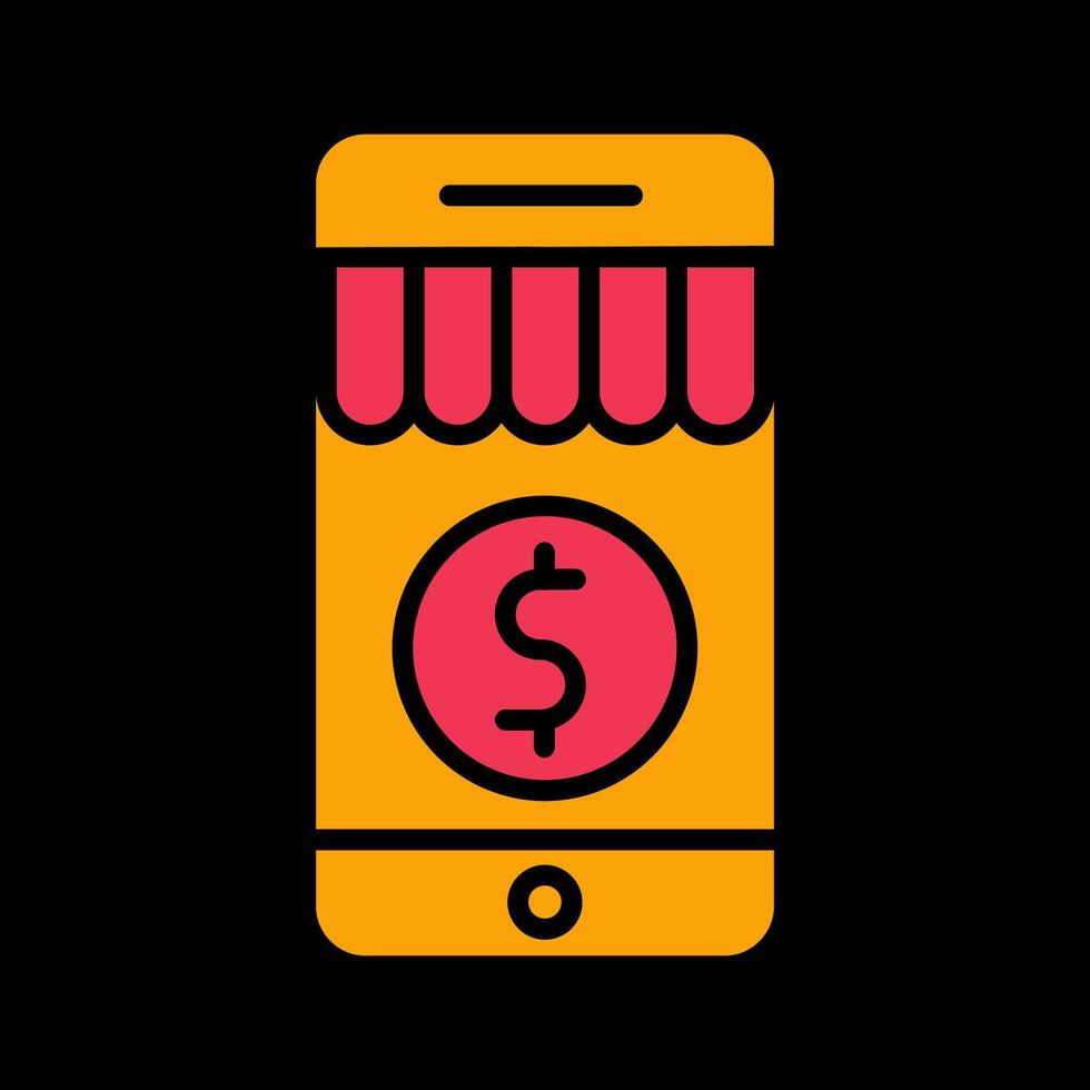 Mobile Marketing Vector Icon