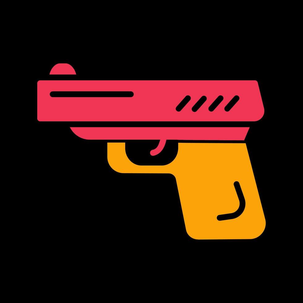 icono de vector de pistola