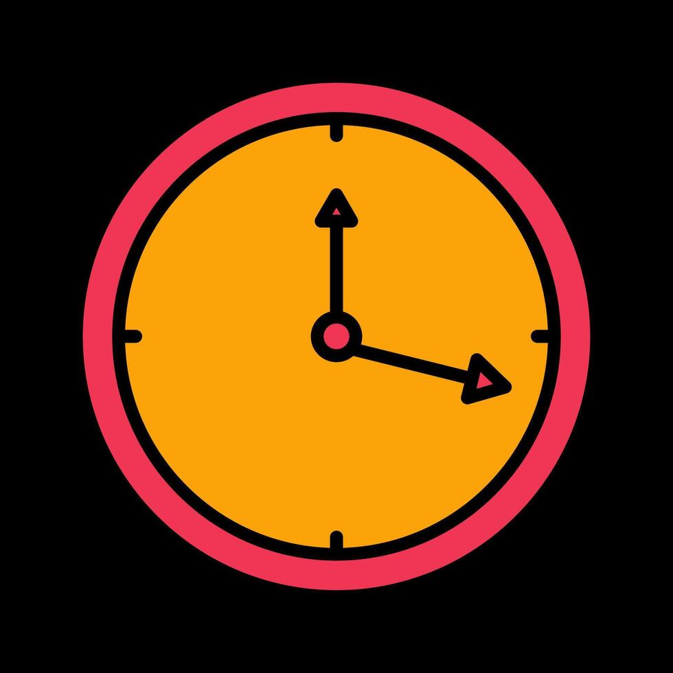 Clock Vector Icon