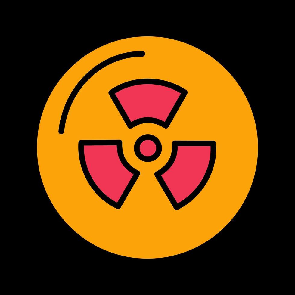Radiation Vector Icon