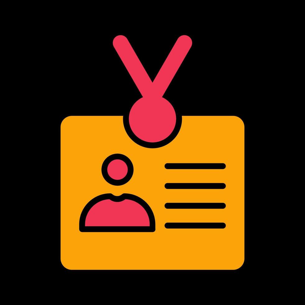 Identity Card I Vector Icon
