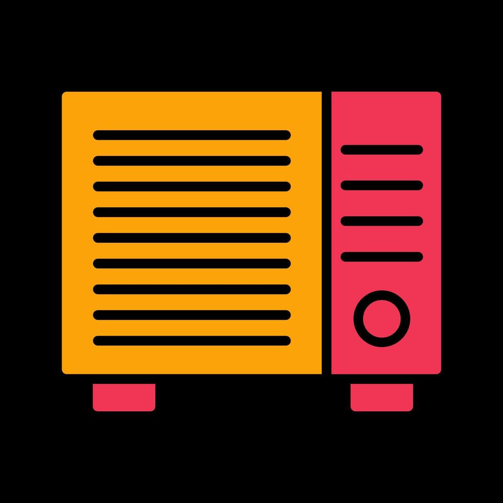 AC Window Unit Vector Icon