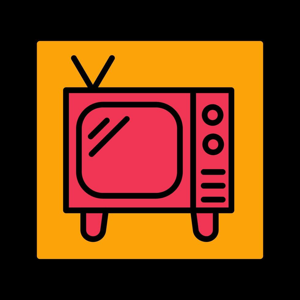 icono de vector de television