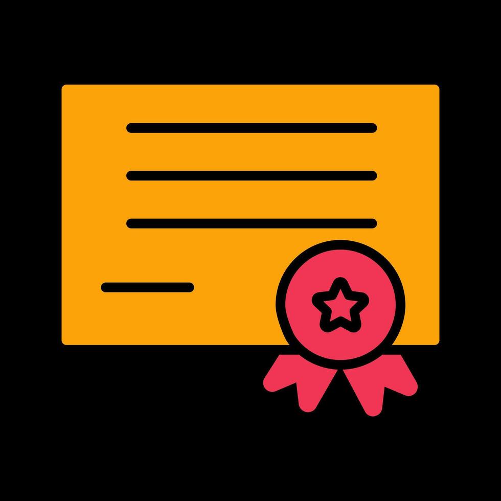 Diploma Vector Icon