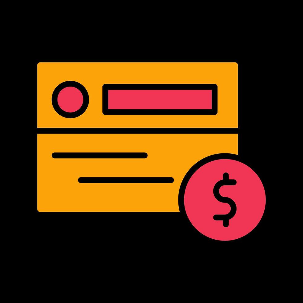 Card Payment Vector Icon