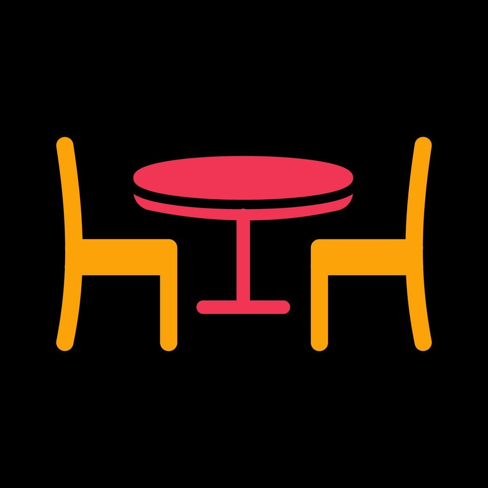 Dining Table I Vector Icon