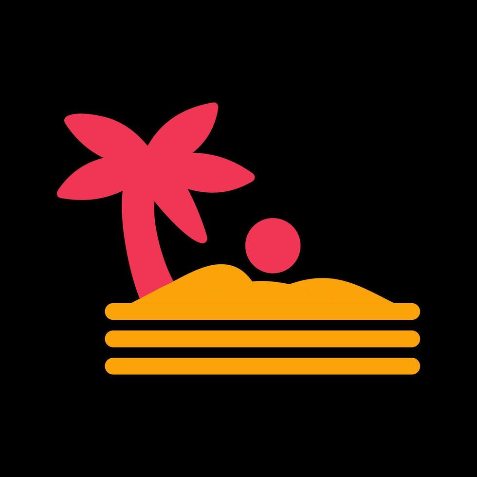 Desert Vector Icon