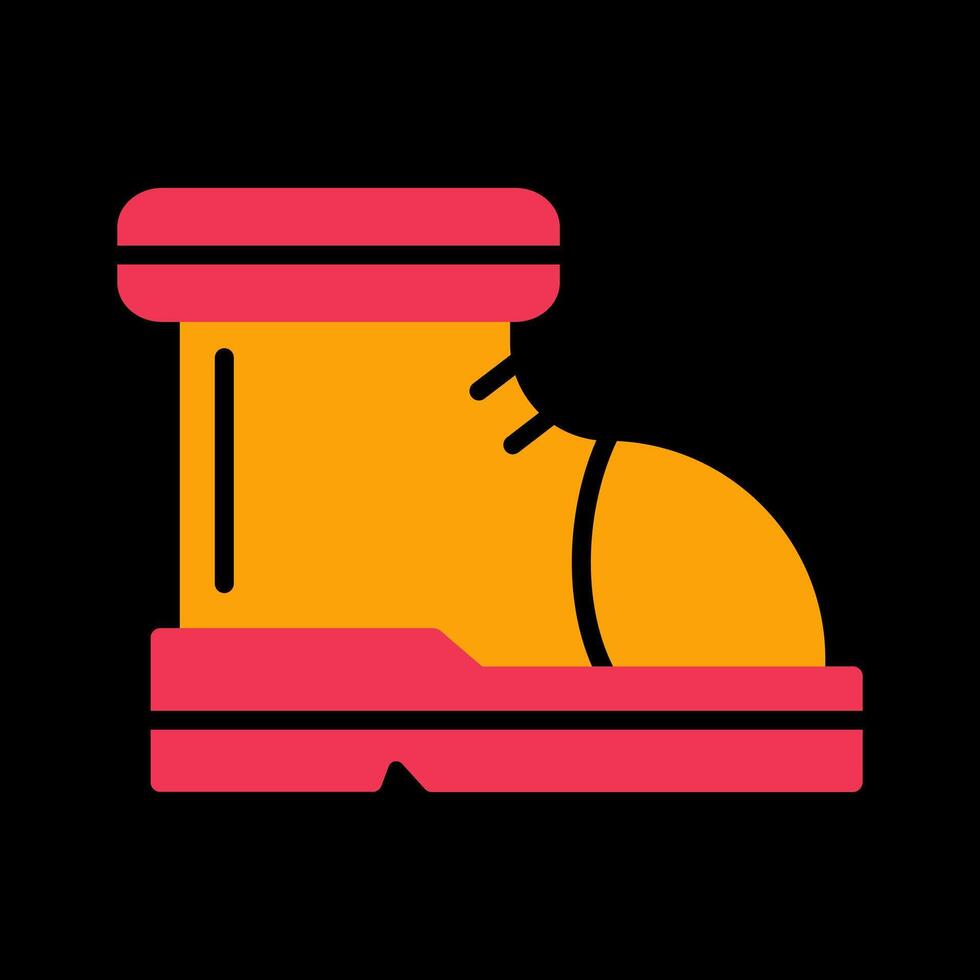 Ski Boots Vector Icon