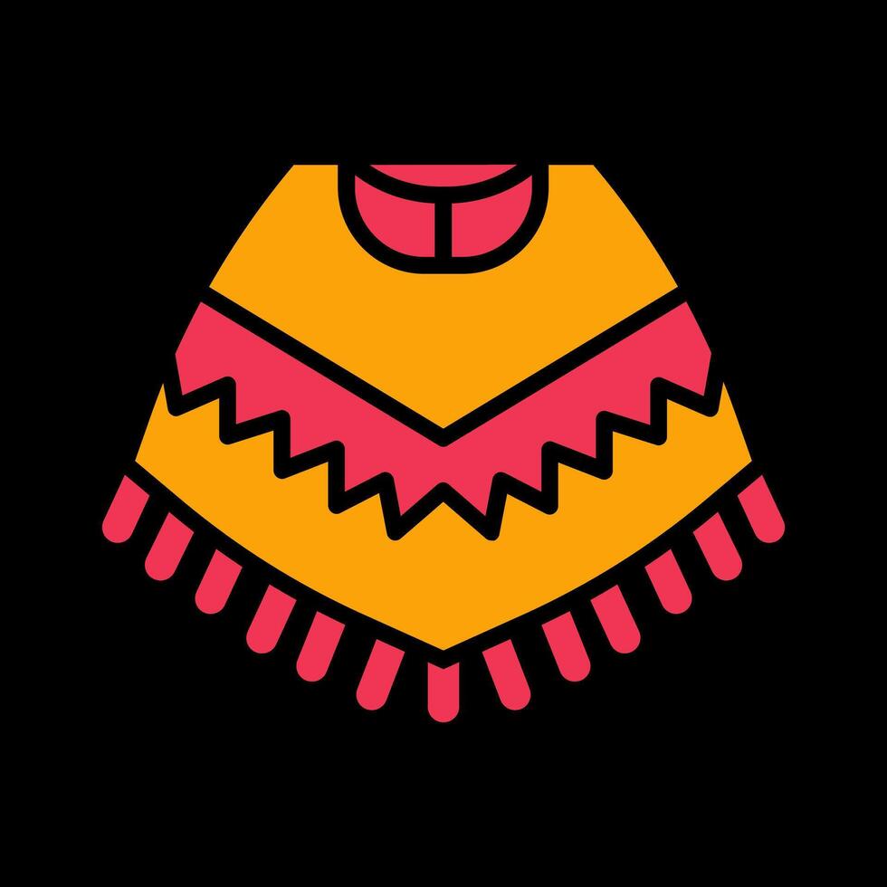 Poncho Vector Icon