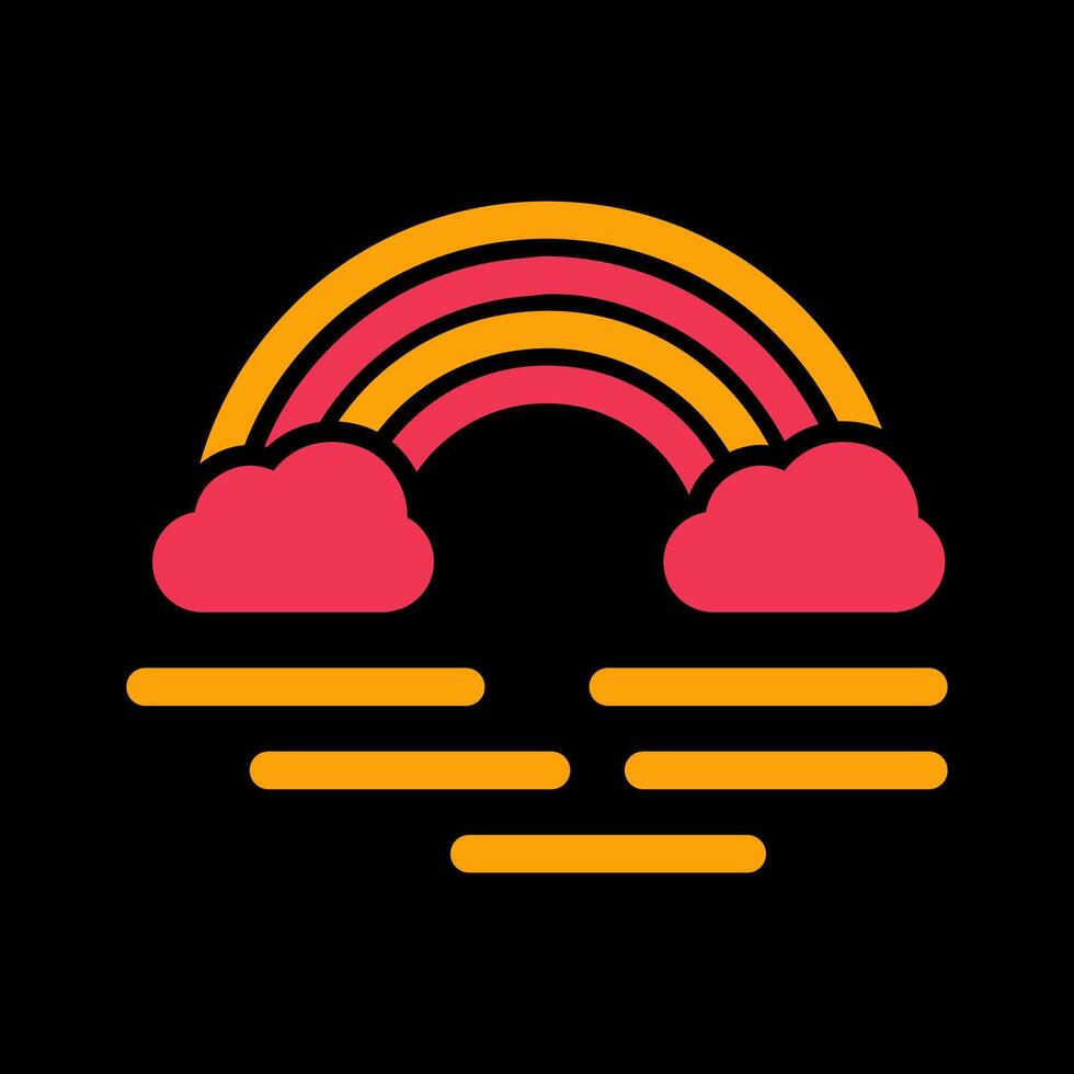 Rainbow Vector Icon